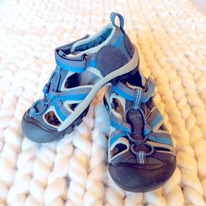 Keen Boys Venice H2 Sandal Blue Size 12